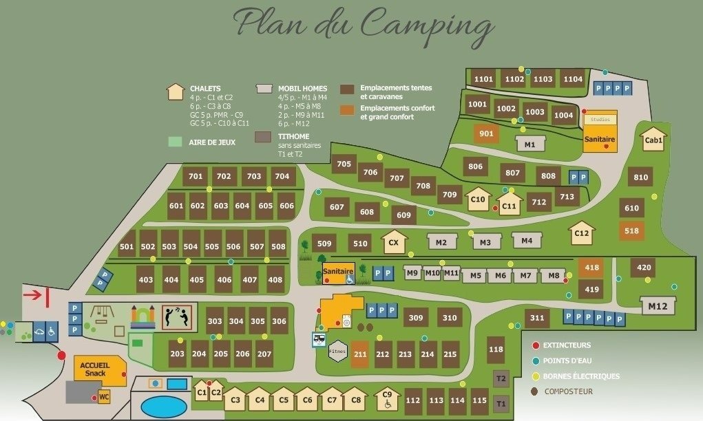 plan camping auches ancelle